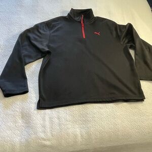 Puma Black and Red Lifestyle Pullover Size XL~ 
Business Casual‎ or Casual Wear